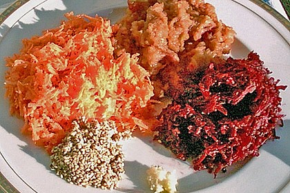 August bis April mein Abendessen