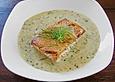 Lachs in Senfrahm