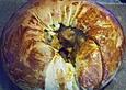 Russische Riesenpirogge