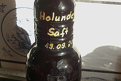 Holundersaft bei Erkältung / Basissaft 19