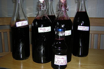 Holundersaft bei Erkältung / Basissaft 13