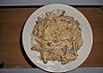 H&auml;hnchengeschnetzeltes mit Champignons
