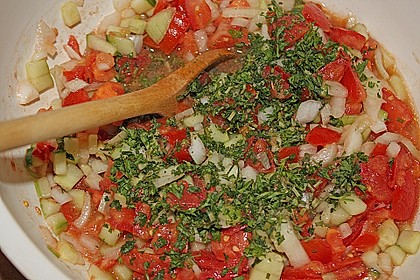 Gurken - Tomatensalat 6