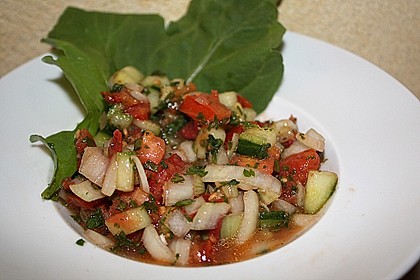 Gurken - Tomatensalat 7