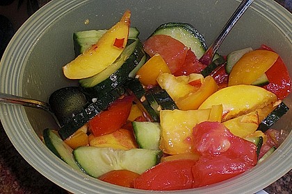 Gurken - Tomatensalat 15