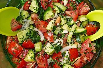 Gurken - Tomatensalat