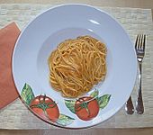 Spaghetti mit Tomaten - Wodka - Sauce (Bild)