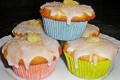 Ananas - Kokos - Muffins 8