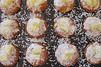 Ananas - Kokos - Muffins 4
