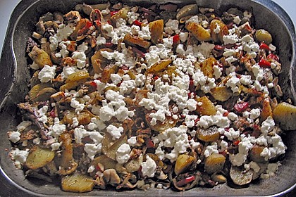 Kartoffel - Gem&uuml;se - Pfanne aus dem Backofen 2