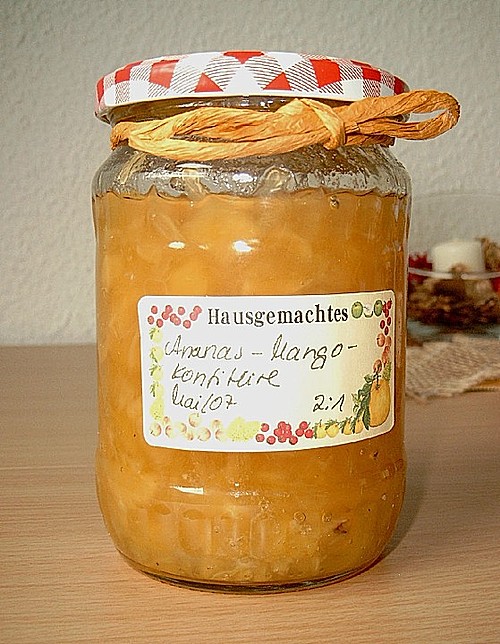 Ananas - Mango Konfitüre (Rezept mit Bild) von zarterPfirsisch ...