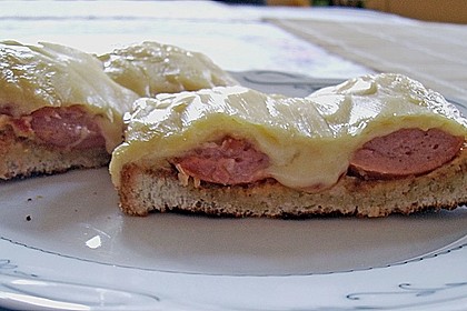 Fleischwurst - Toast 1