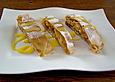 Warmer Apfelstrudel mit Vanillesauce