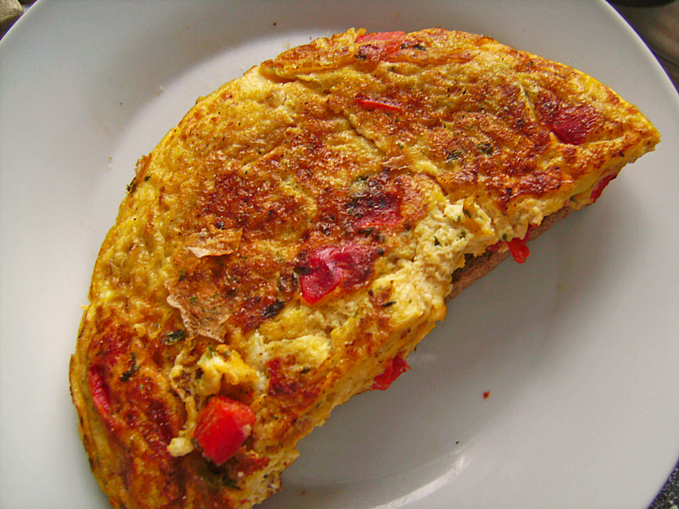 Paprika - Omelette (Rezept mit Bild) von Mietzekatz | Chefkoch.de