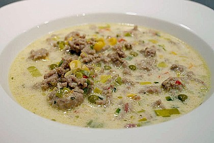 Bunte K&auml;sesuppe 1