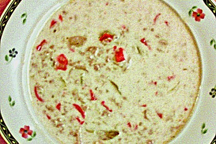 Bunte K&auml;sesuppe 2