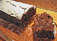 Schokoladencake mit Schattenmorellen