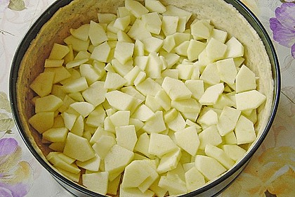 Apfel - K&auml;se - Kuchen 11