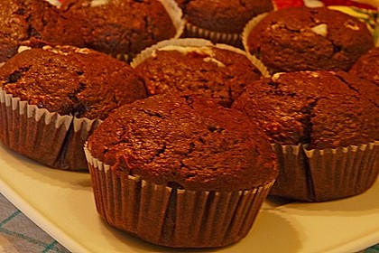 Schokoladen - K&auml;sekuchen - Muffins 5
