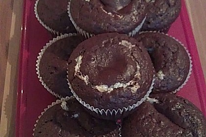 Schokoladen - K&auml;sekuchen - Muffins 10