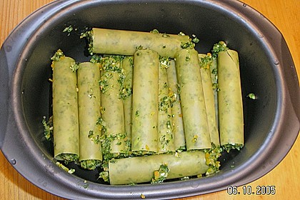 Vegetarische Gem&uuml;se - Pilz - Cannelloni 1