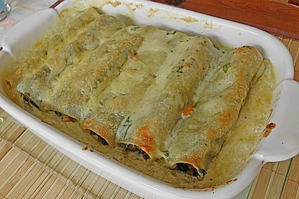 Vegetarische Gem&uuml;se - Pilz - Cannelloni 4