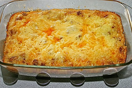 Hackfleisch - K&auml;se - Lasagne
