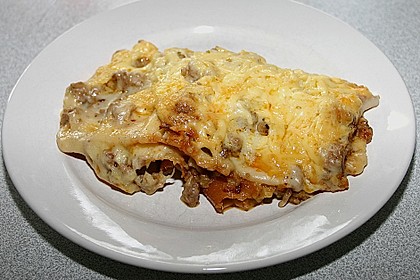 Hackfleisch - K&auml;se - Lasagne 1