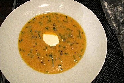 Annas Kürbiscremesuppe mit Maronen 4
