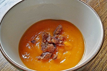 Annas Kürbiscremesuppe mit Maronen 6