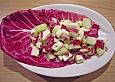 Marinierter Mozzarella auf Radicchio