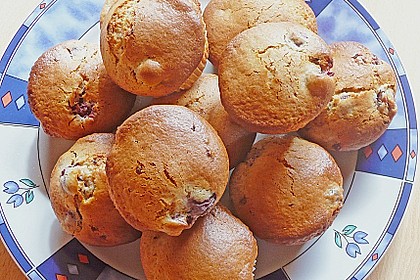 Stracciatella - Kirsch Muffins 45