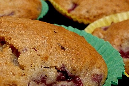 Stracciatella - Kirsch Muffins 20