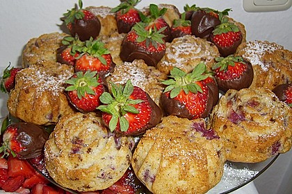 Stracciatella - Kirsch Muffins 12