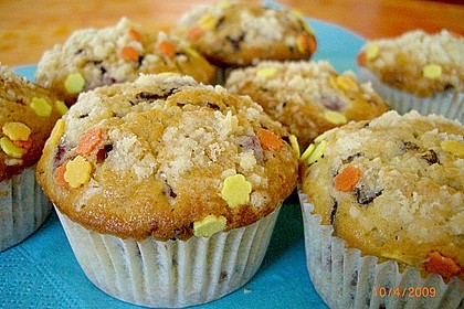Stracciatella - Kirsch Muffins 10