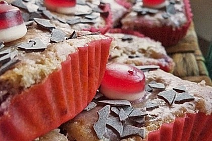 Stracciatella - Kirsch Muffins 62