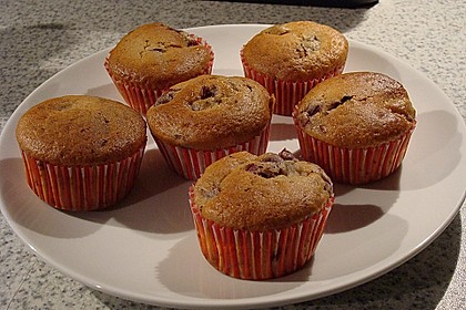 Stracciatella - Kirsch Muffins 46