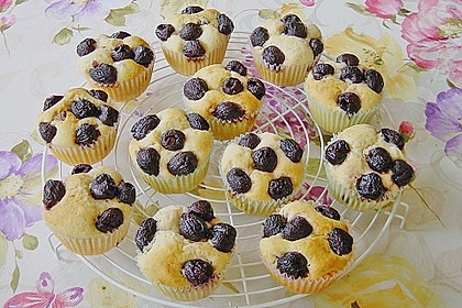 Stracciatella - Kirsch Muffins 6