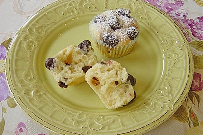 Stracciatella - Kirsch Muffins 7