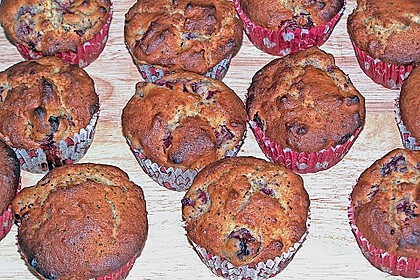 Stracciatella - Kirsch Muffins 33