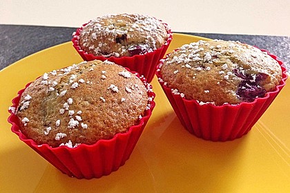 Stracciatella - Kirsch Muffins 34
