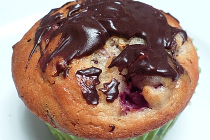 Stracciatella - Kirsch Muffins 13