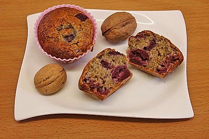 Stracciatella - Kirsch Muffins 47