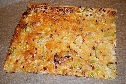 Herzhafte Lauchecken 2