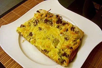 Herzhafte Lauchecken 4
