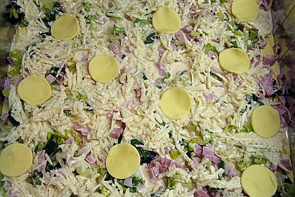 Herzhafte Lauchecken