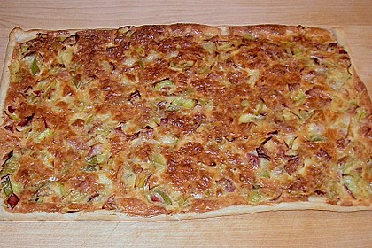 Herzhafte Lauchecken 8