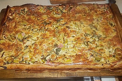 Herzhafte Lauchecken 11