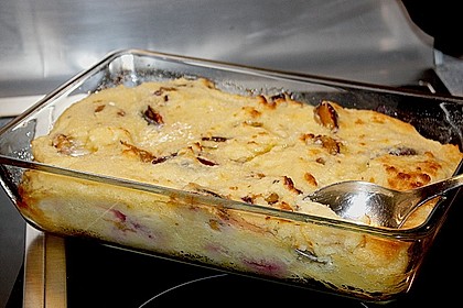 Grießauflauf mit Obst 1