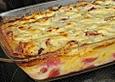 Grie&szlig;auflauf mit Obst